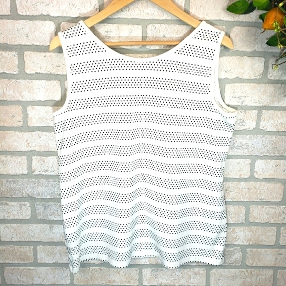 LANDS END Sleeveless Top Size XL - Picture 2 of 6